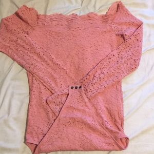 Off the shoulder bodysuit